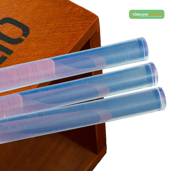 Keo nến silicone trắng trong (3)
